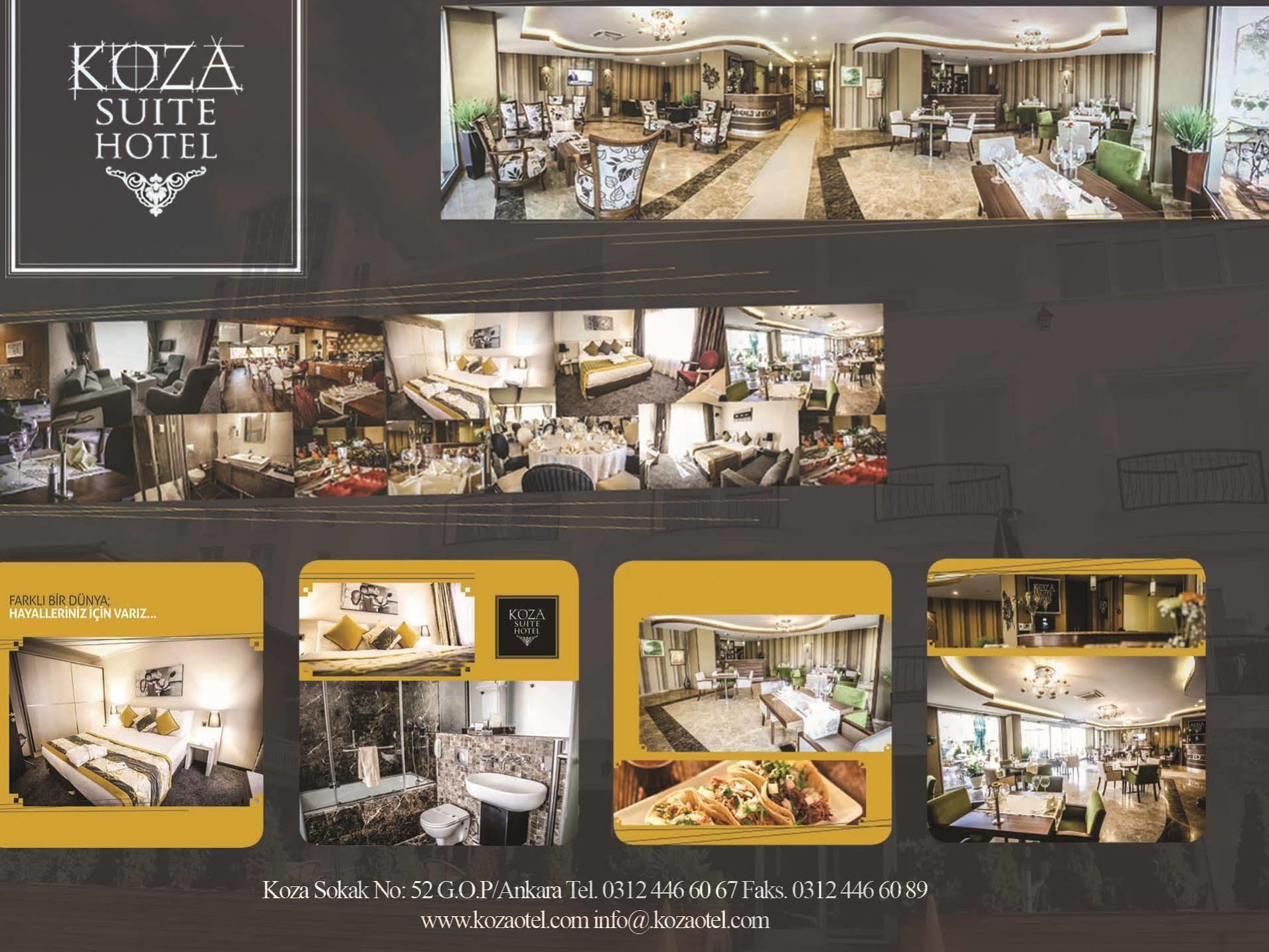 Koza Suite Hotel Ankara Exteriér fotografie